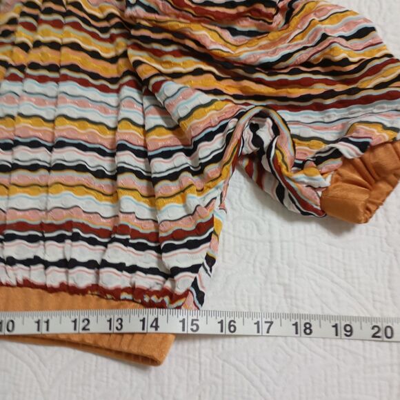 Azulu Colombia Women Blouse Bare Shoulders Balloon Sleeve Pullover Size S Womens - Picture 15 of 16